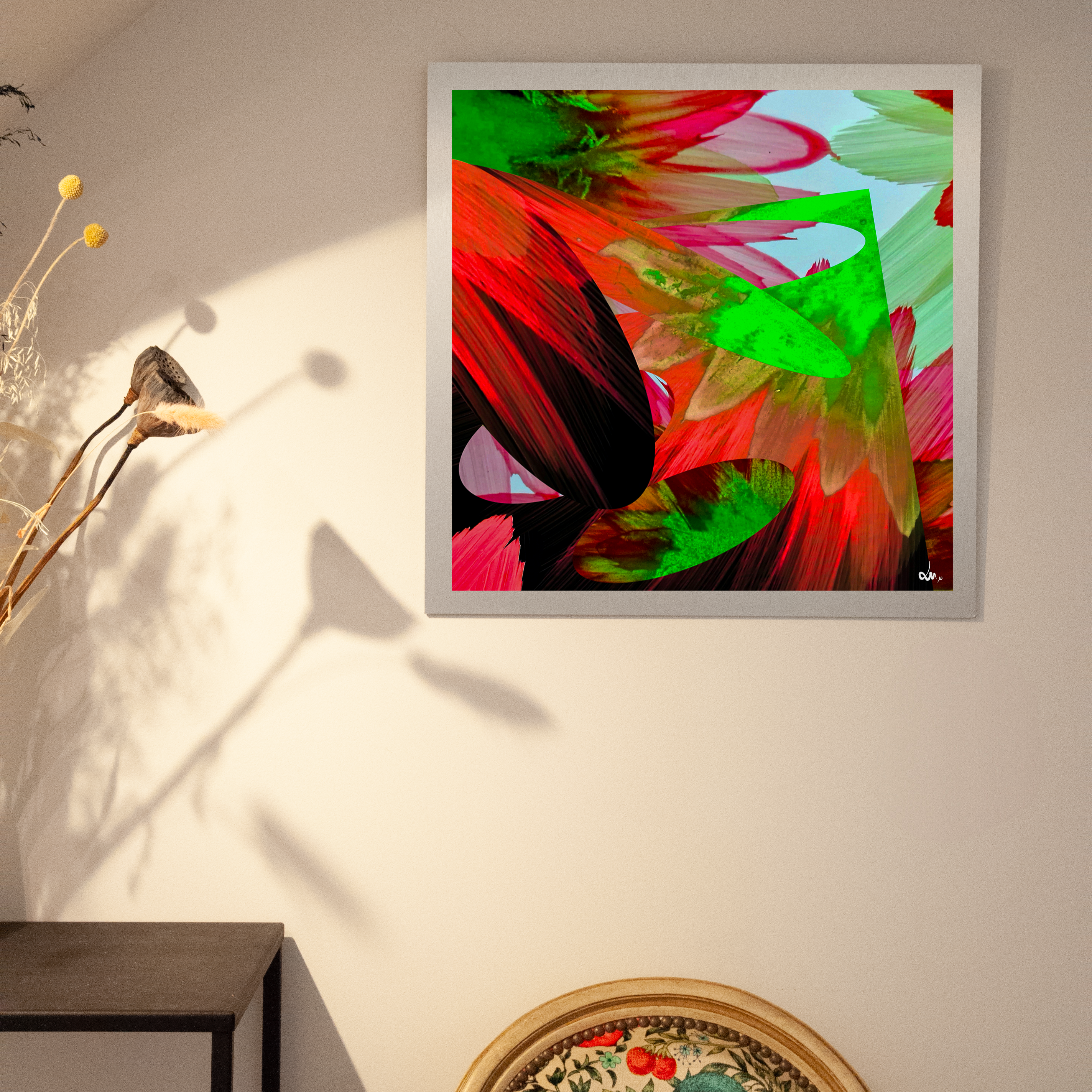 Dibond 60×60 Illustration Univers